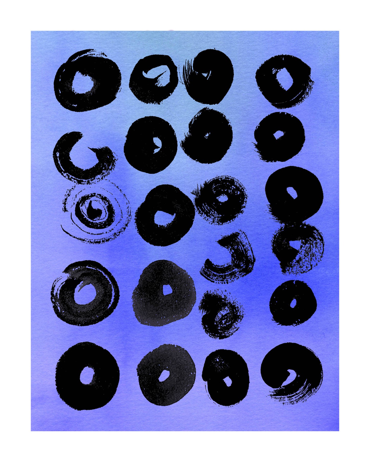 SUMI RINGS - Blue