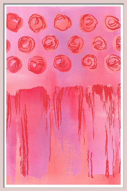 DOTS AND STRIPES pink
