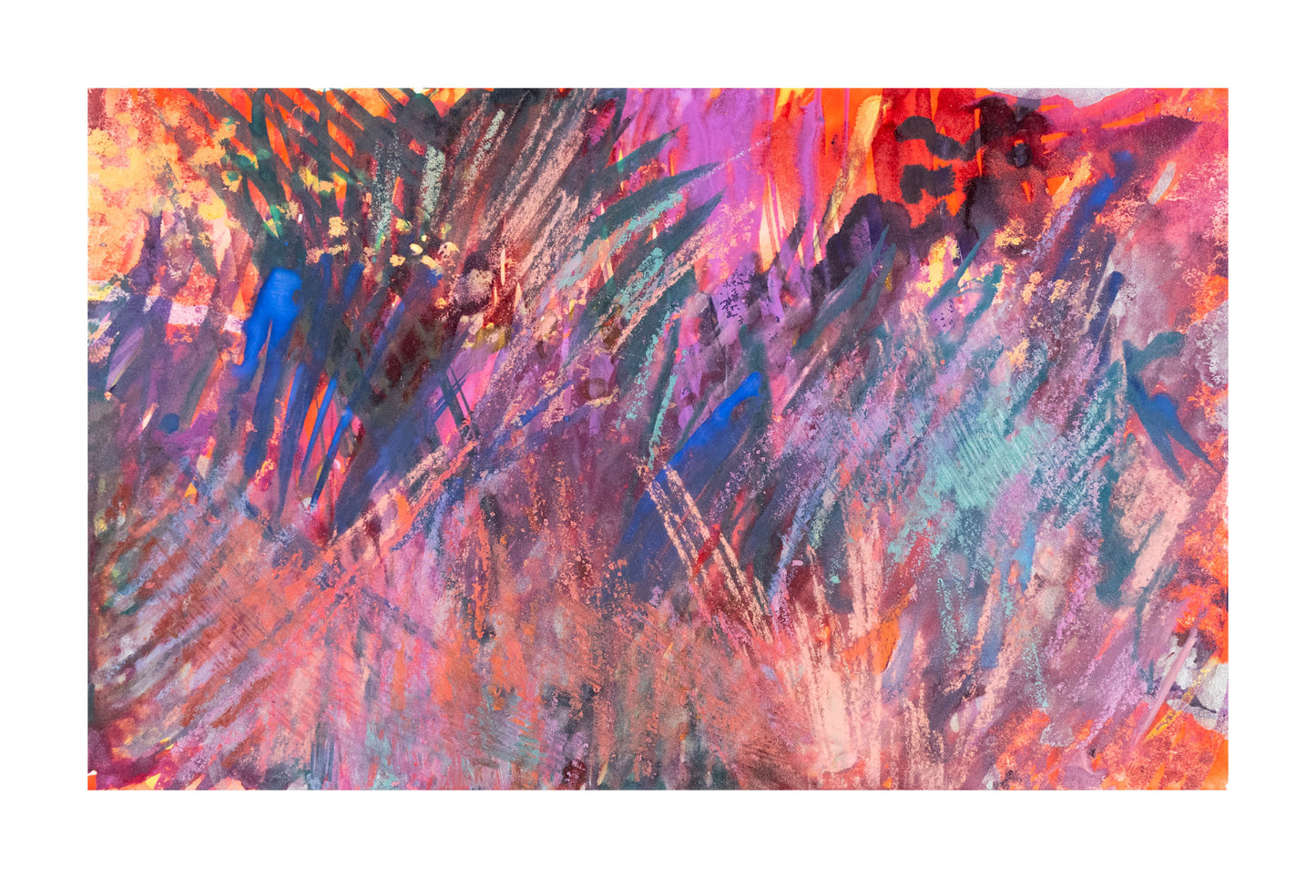 ABSTRACTION - Pink, Orange, Apricot