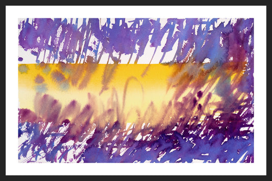 ABSTRACTION - Amythest, Gold
