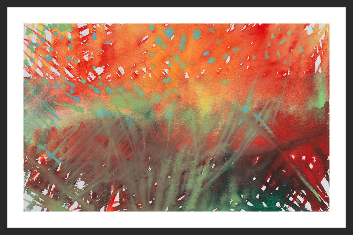 ABSTRACTION - Orange, Sage