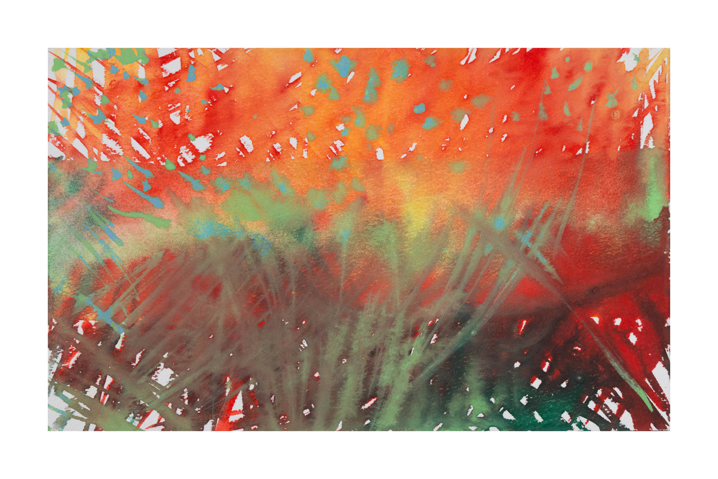 ABSTRACTION - Orange, Sage