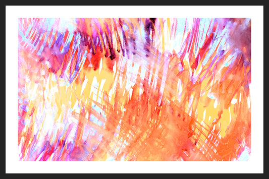ABSTRACTION - Marigold, Red