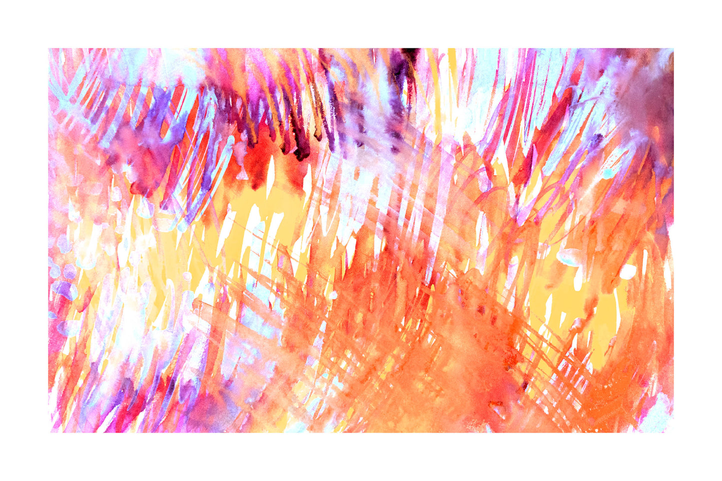 ABSTRACTION - Marigold, Red