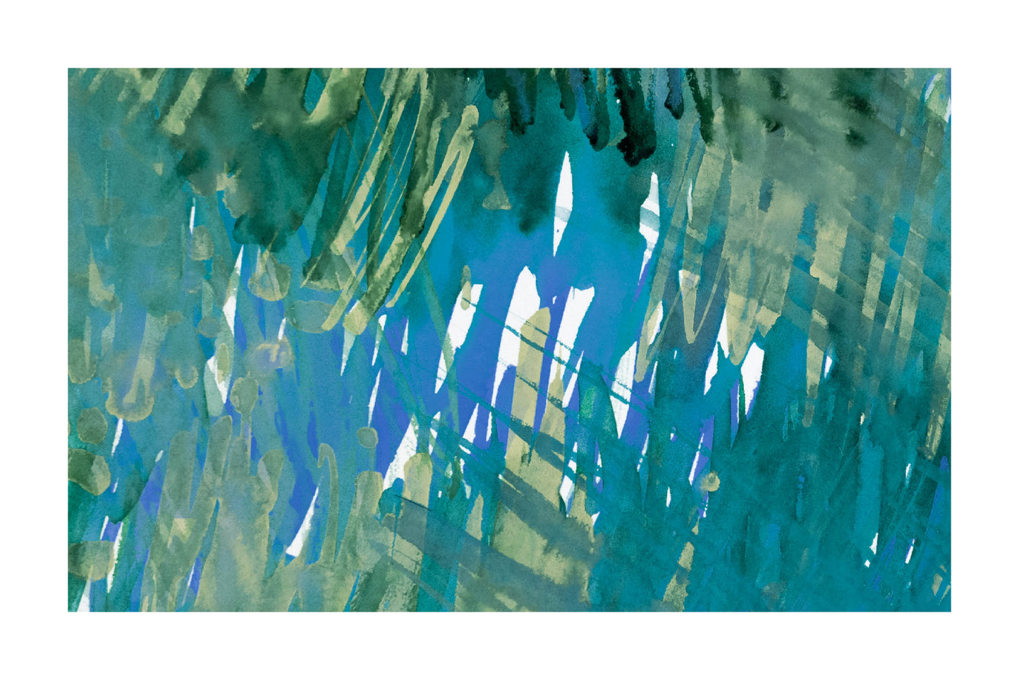 ABSTRACTION - Blue, Green
