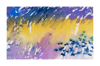 ABSTRACTION - Pink, Pale Gold, Indigo