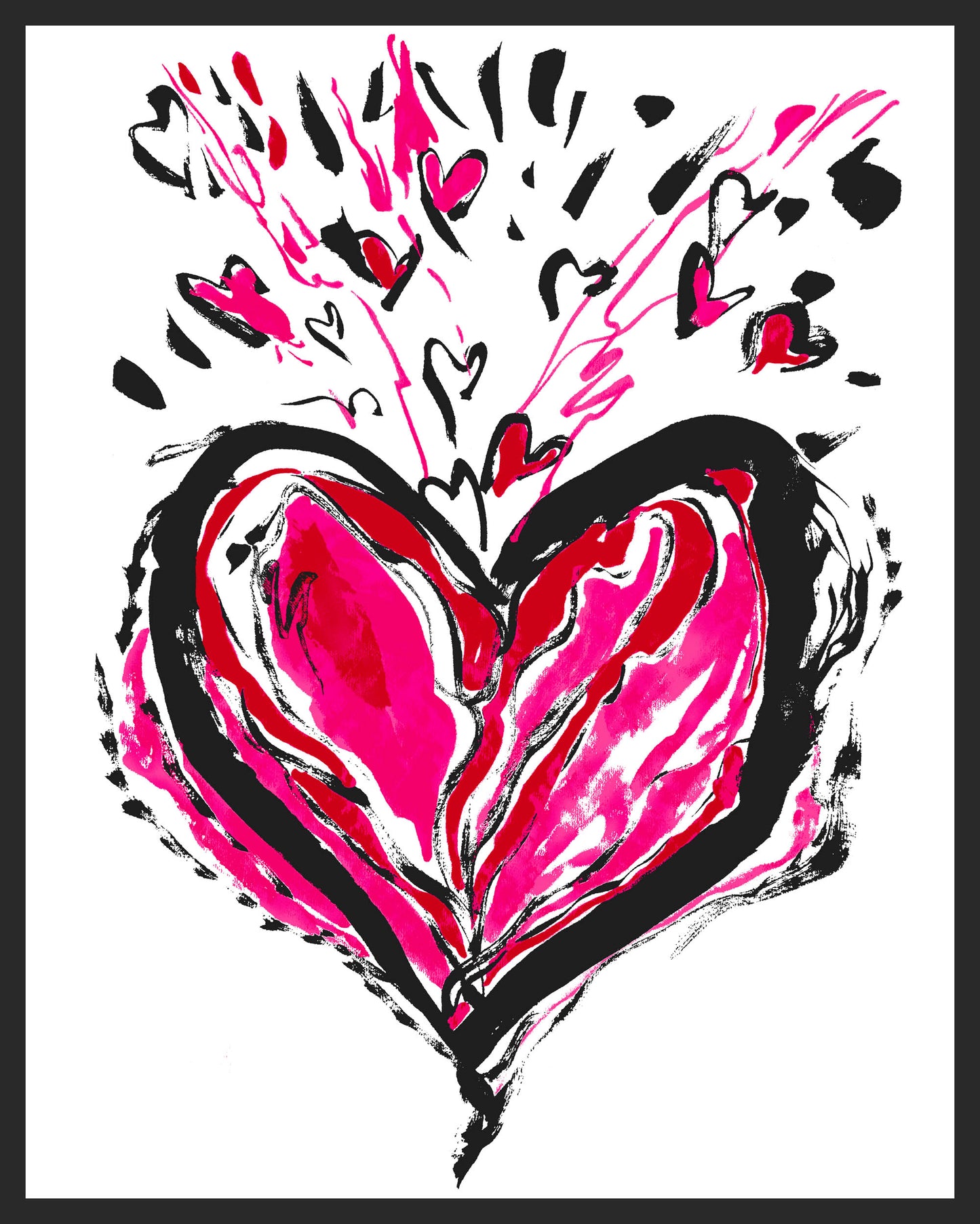 RADIANT HEART - Red