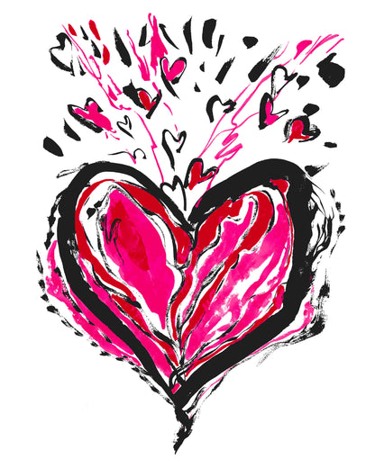 RADIANT HEART - Red