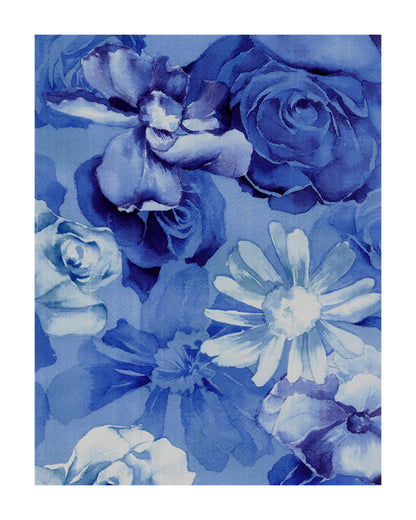 WATERCOLOR POSIES - Denim