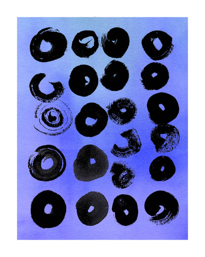 SUMI RINGS - Blue