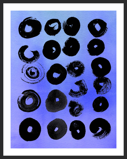 SUMI RINGS - Blue