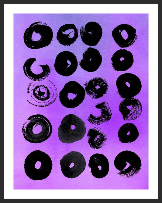 SUMI RINGS - Violet