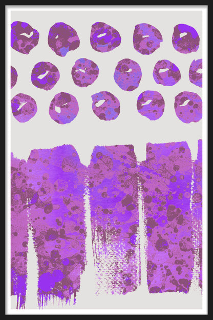 SPLATTER DOTS - Mauve
