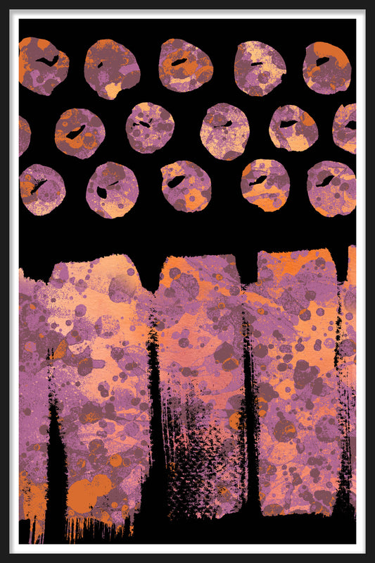 SPLATTER DOTS - Peach