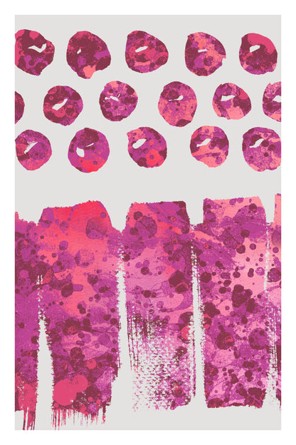 SPLATTER DOTS- Pink